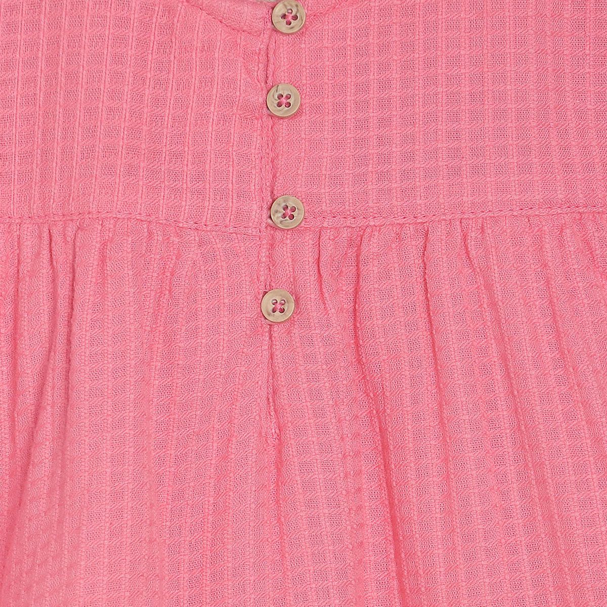 Pack of 1 woven top - coral for 3-6 Months