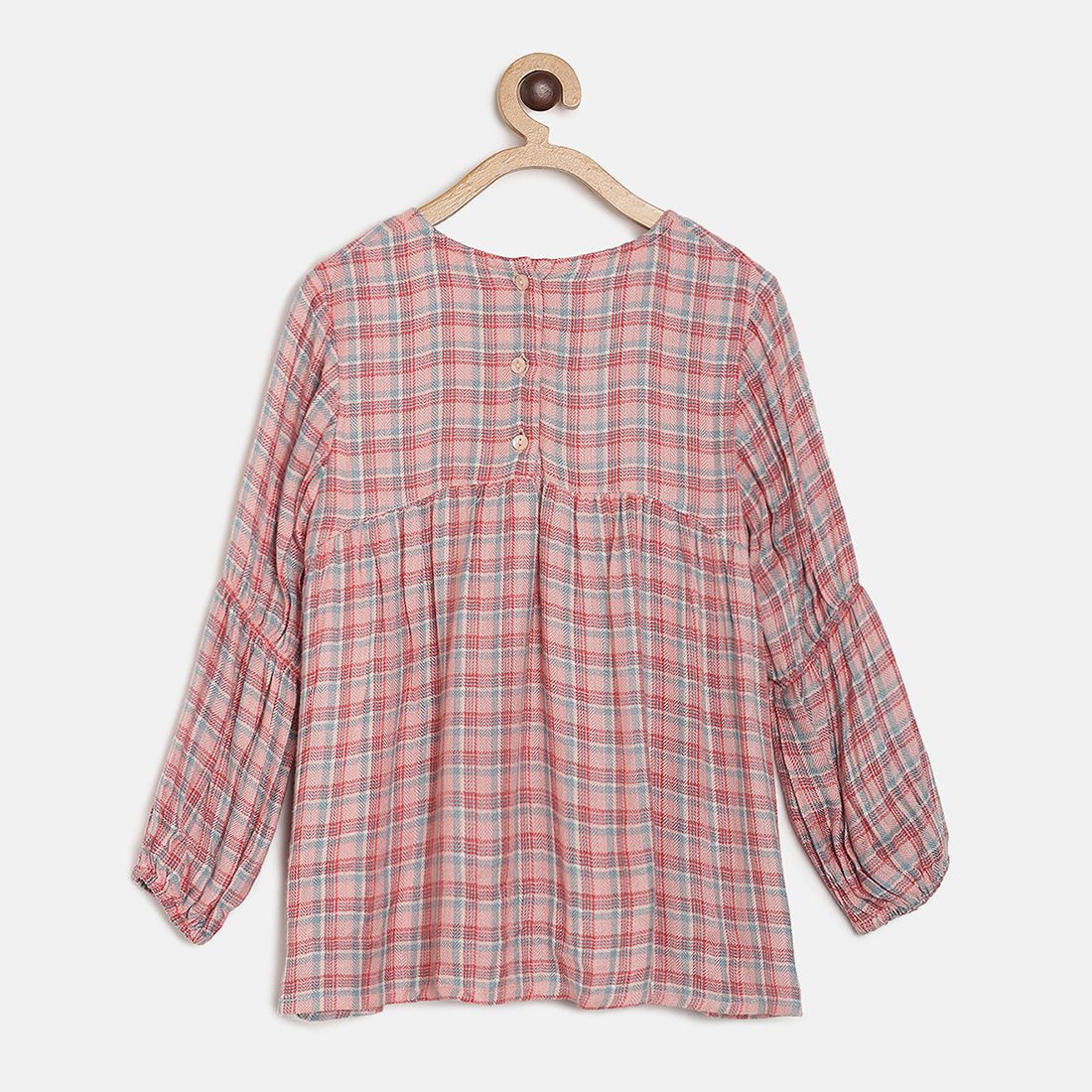Pack of 1 woven top - pink for 3-6 Months