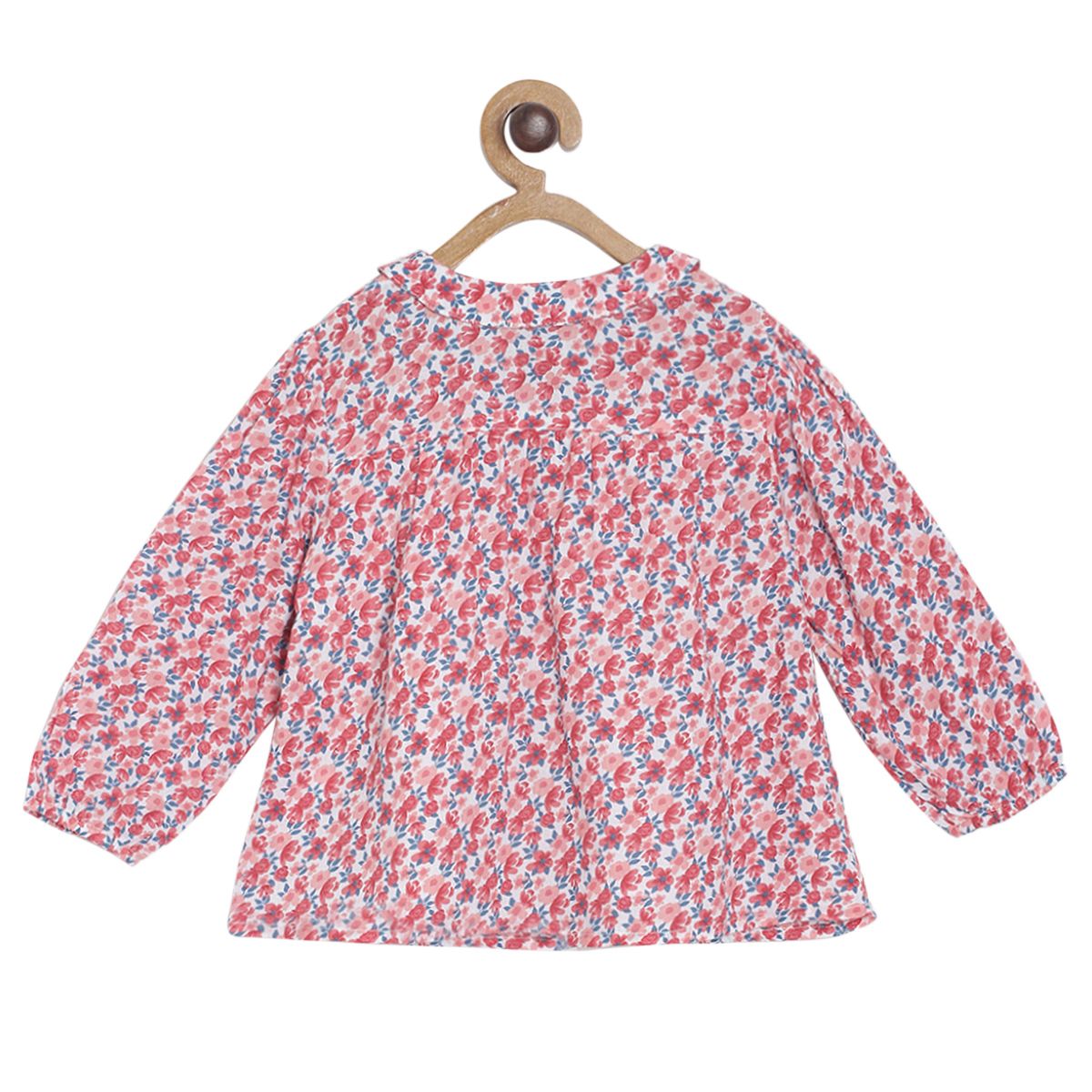 Pack of 1 woven top - pink for 3-6 Months