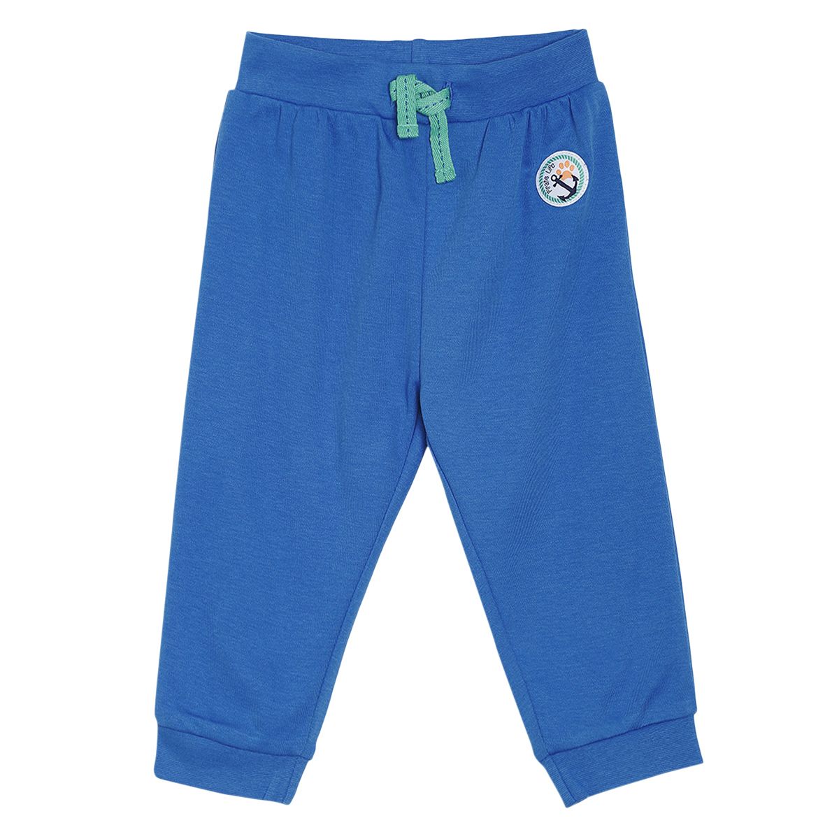 Pack of 2 bodysuit+knit bottom set - blue for New Born