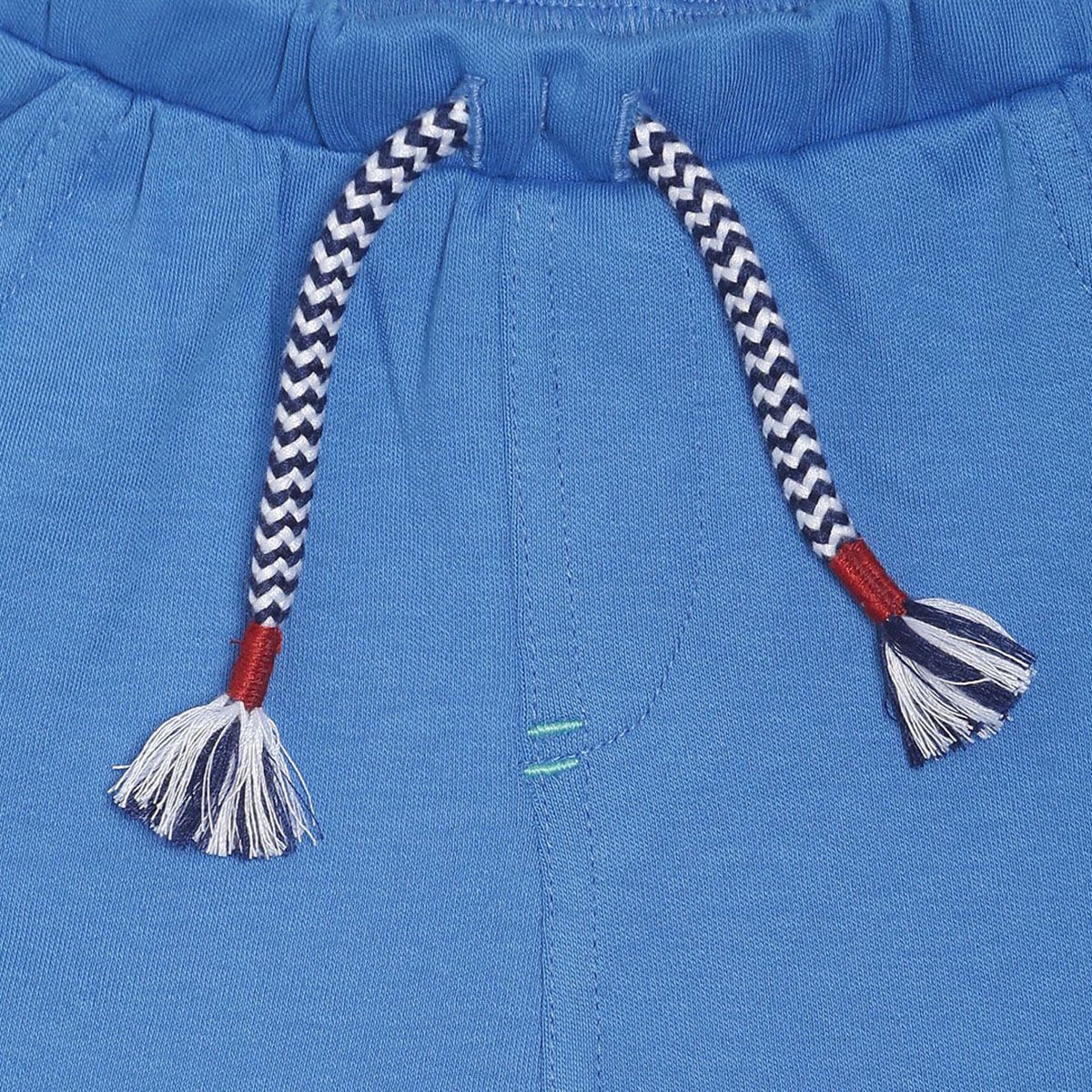 Pack of 2 t- shirt & shorts set - red & blue for 0-3 Months
