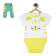 Boys Multi Bodysuit and Knit Bottom