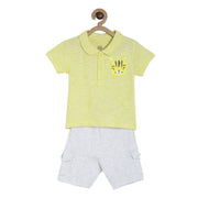 Boys Multi T-Shirt and Knit Bottom