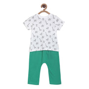 Boys Multi T-Shirt and Knit Bottom