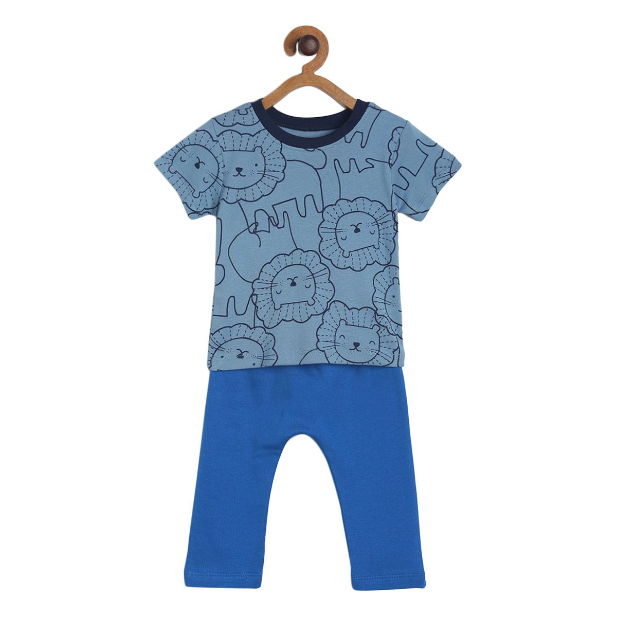 Boys Multi T-Shirt and Knit Bottom