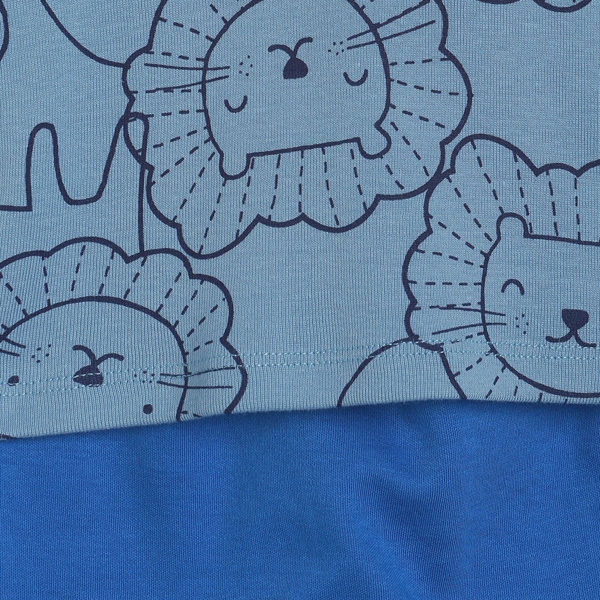 Boys Multi T-Shirt and Knit Bottom