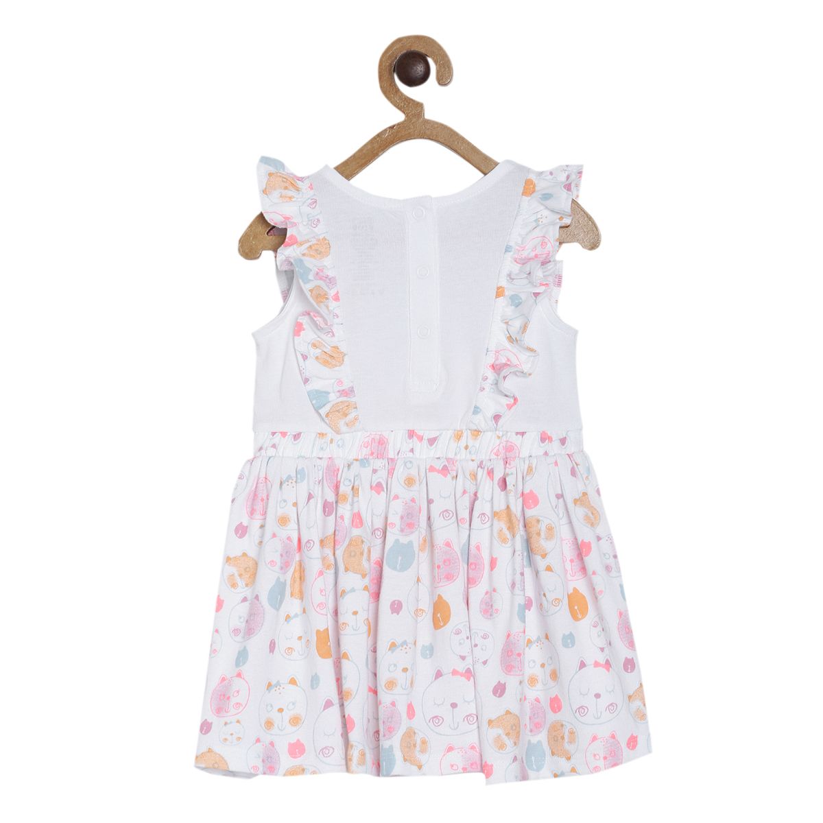 Pack of 3 dress - white for 0-3 Months