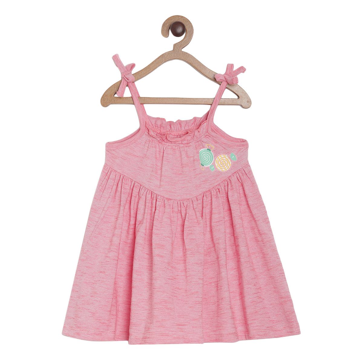 Pack of 2 pinny set - white & baby pink for 3-6 Months