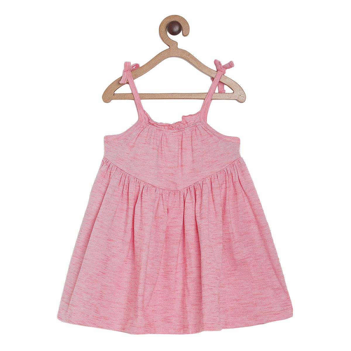 Pack of 2 pinny set - white & baby pink for 3-6 Months
