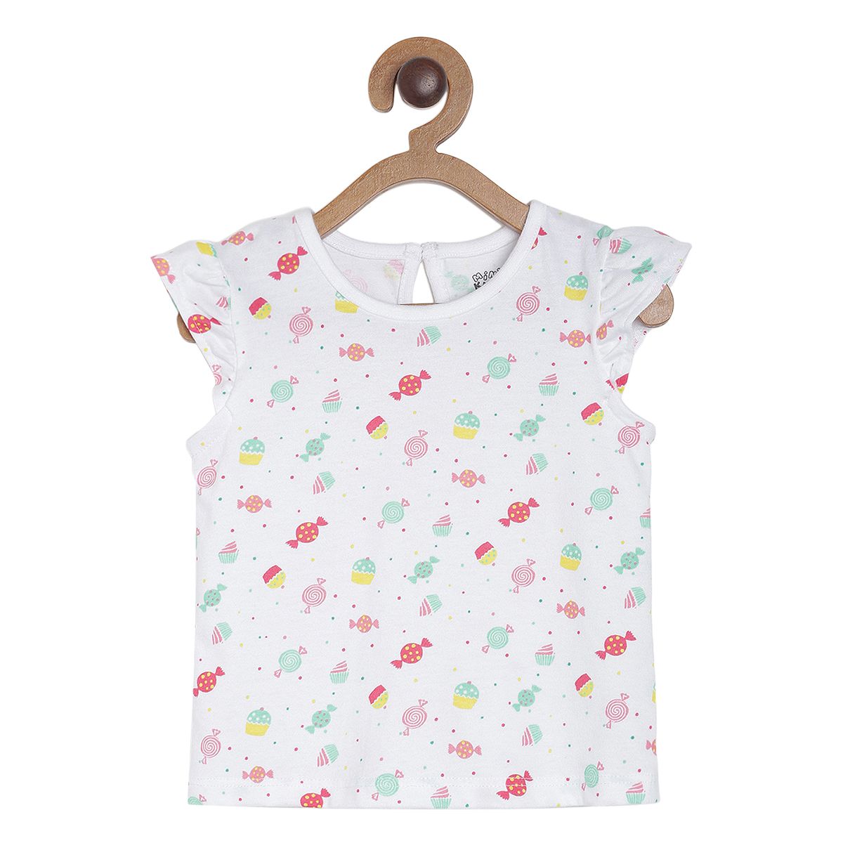 Pack of 2 pinny set - white & baby pink for 3-6 Months