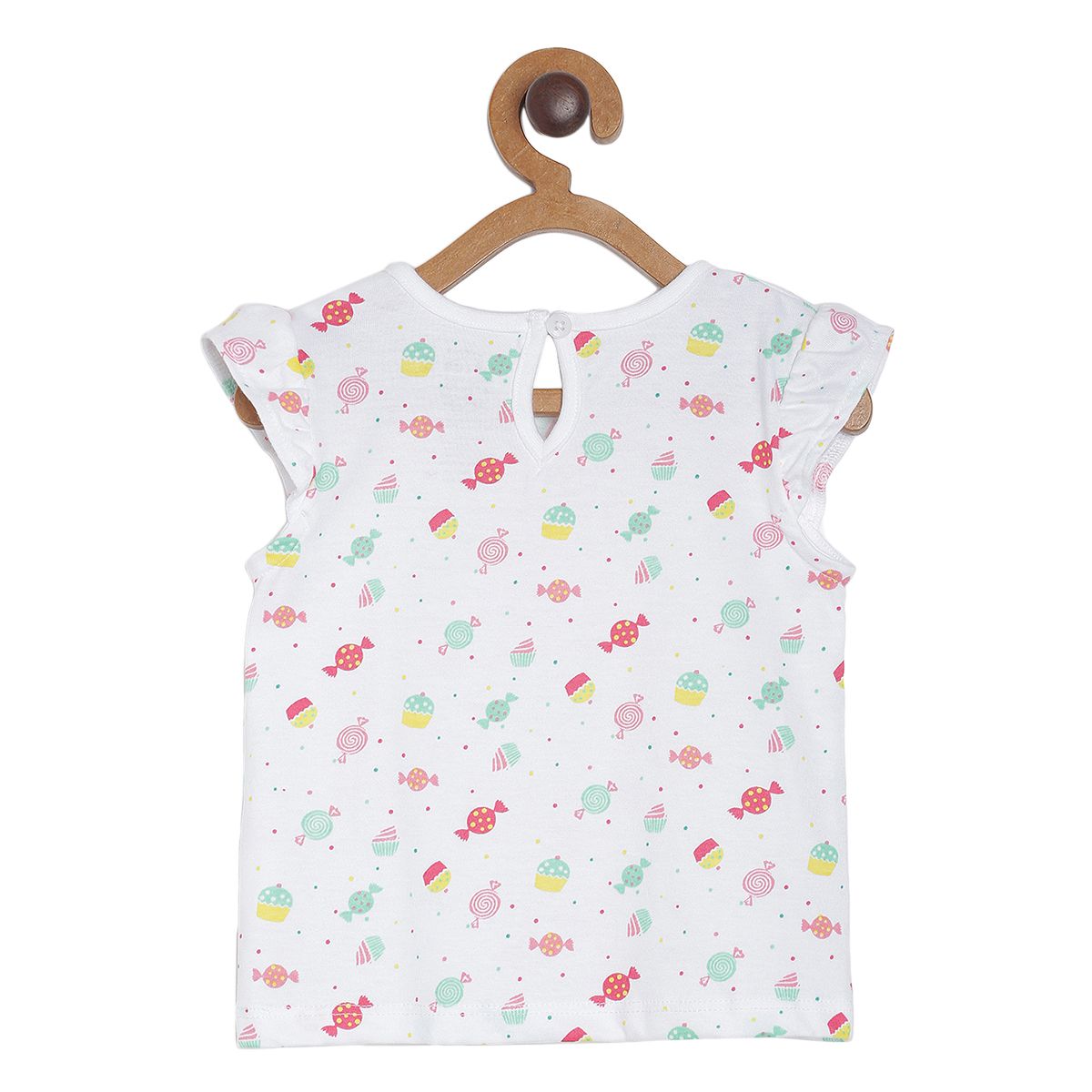 Pack of 2 pinny set - white & baby pink for 3-6 Months