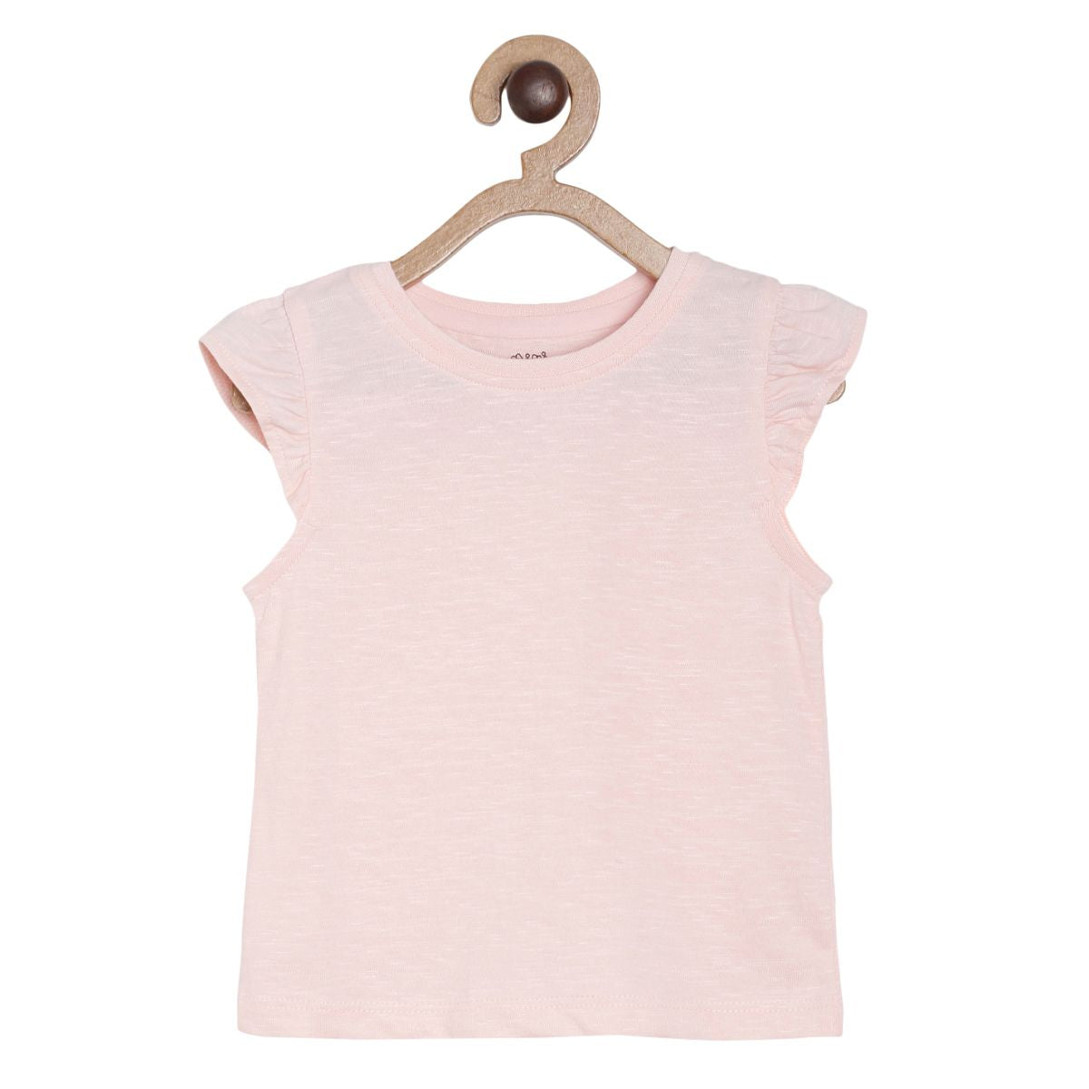 Pack of 2 pinny set - light baby pink & dark blue for 3-6 Months