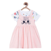 Pack of 2 pinny set - pink for 3-6 Months