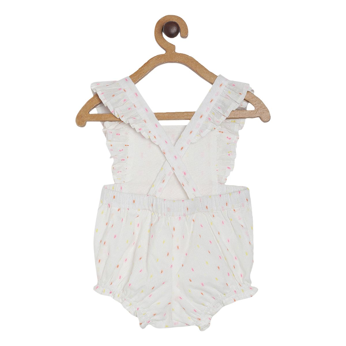 Pack of 2 romper set - baby pink & white for New Born