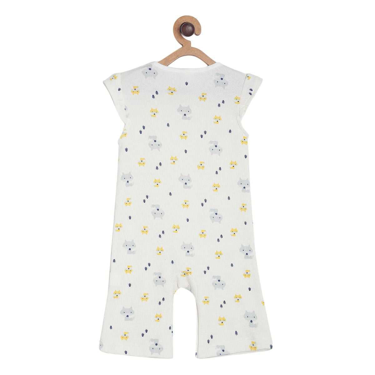Pack of 1 romper - white for New Born