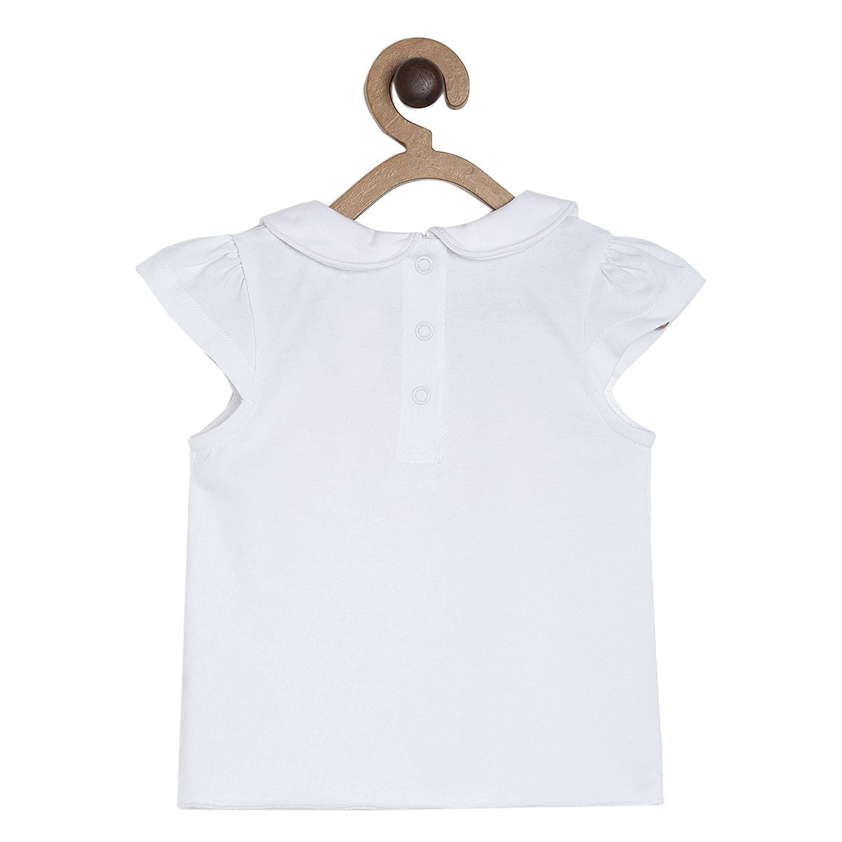 Pack of 2 top & skirt  set - white & lavender for 0-3 Months