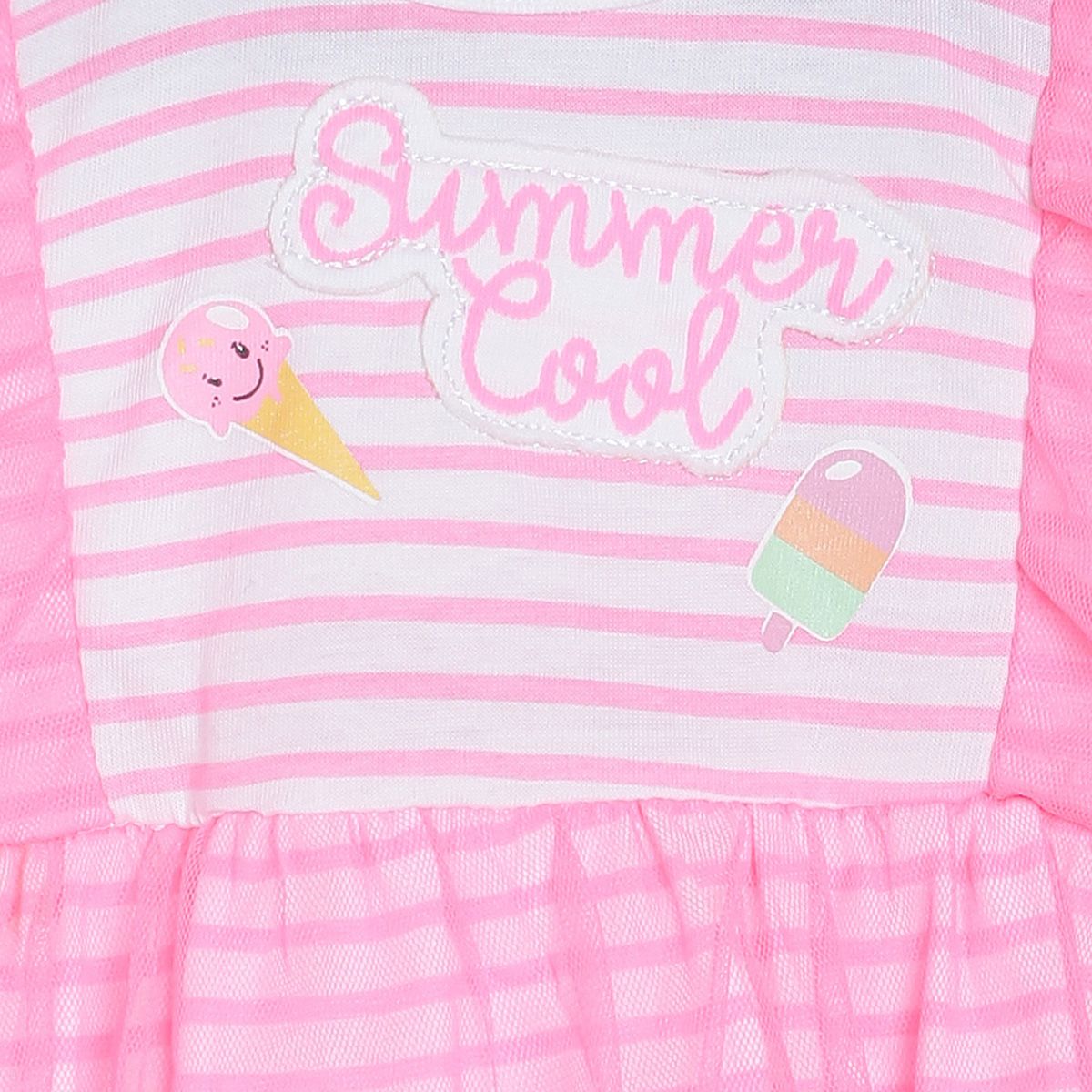Girls Neon Pink Body Suit