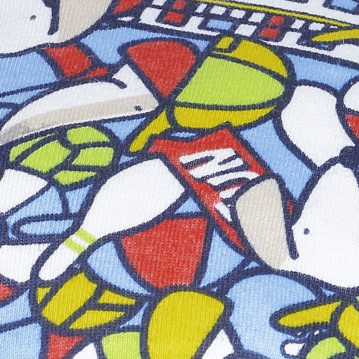 Baby Boys Blue, Green and Red Cotton Nautical Printed Flat Cap Pack of 1 Casual Headwear