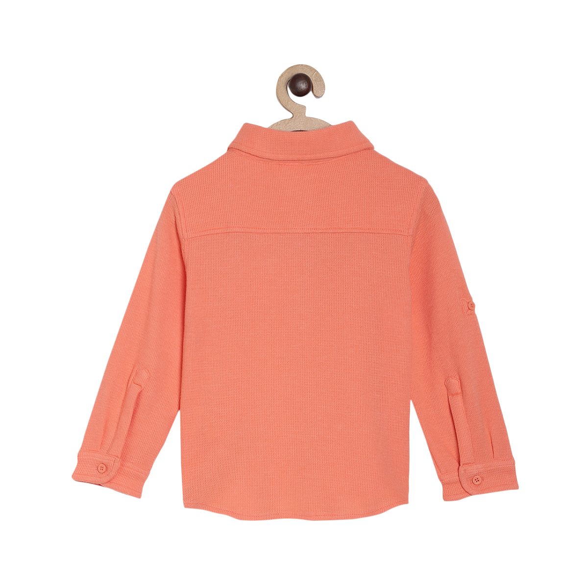Pack of 1 knit shirt - orange for 3-6 Months