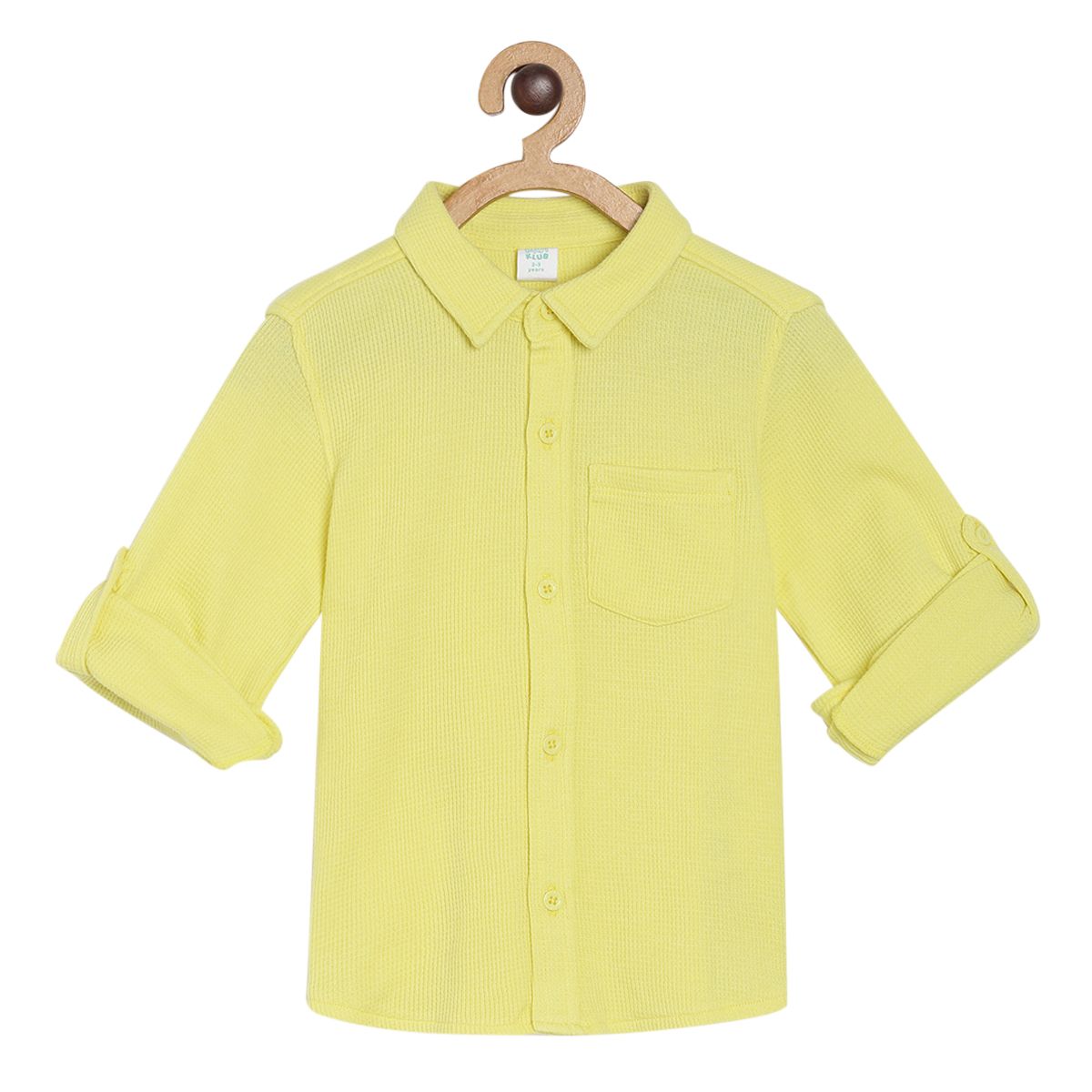 Pack of 1 shirt - yellow for 3-6 Months