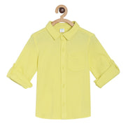 Pack of 1 shirt - yellow for 3-6 Months