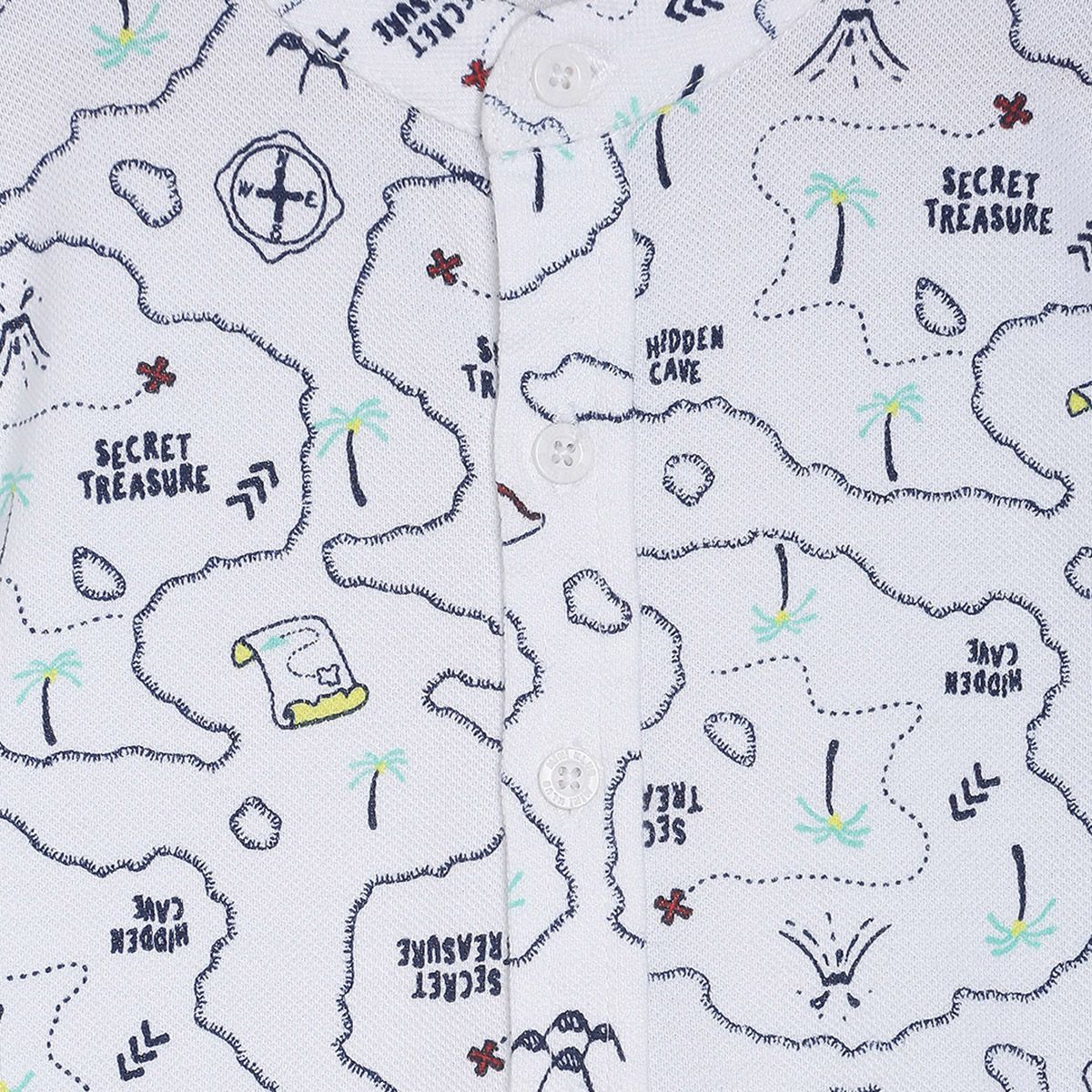 Pack of 1 shirt - white for 3-6 Months