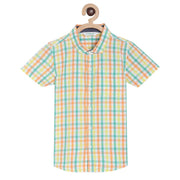 Pack of 1 shirt - white & orange for 3-6 Months