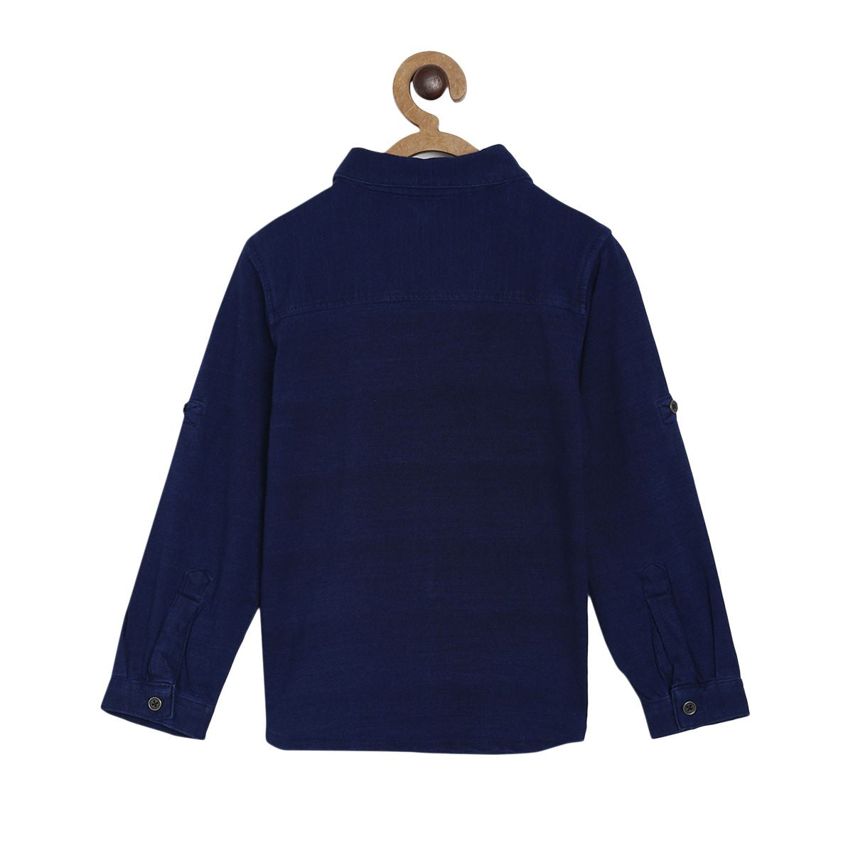 Pack of 1 knit shirt - denim for 3-6 Months
