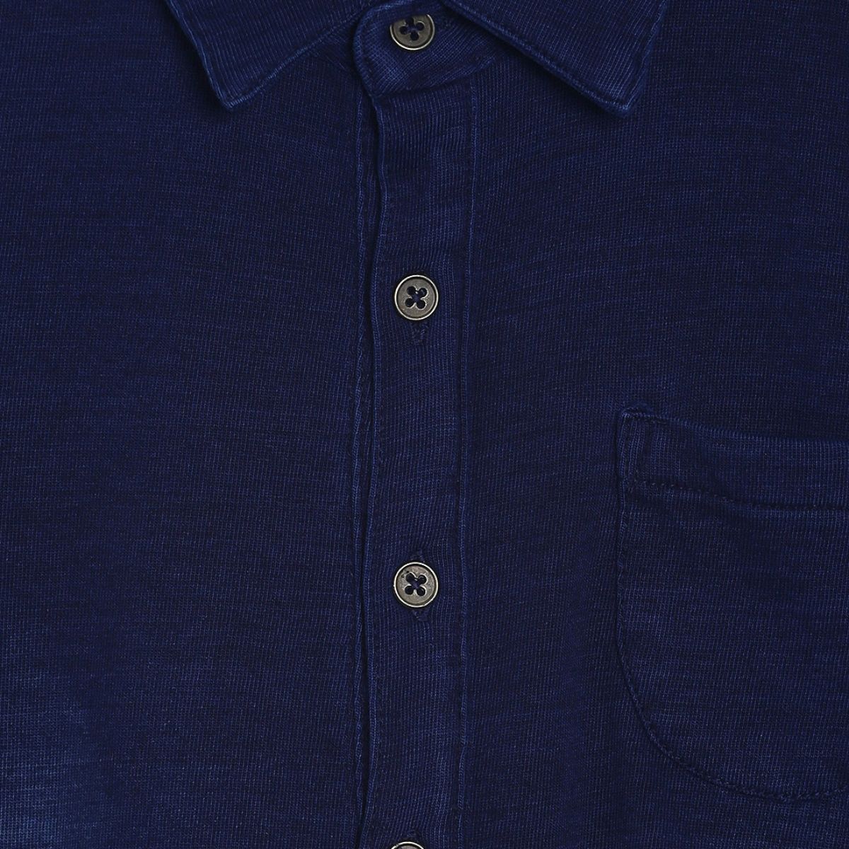 Pack of 1 knit shirt - denim for 3-6 Months