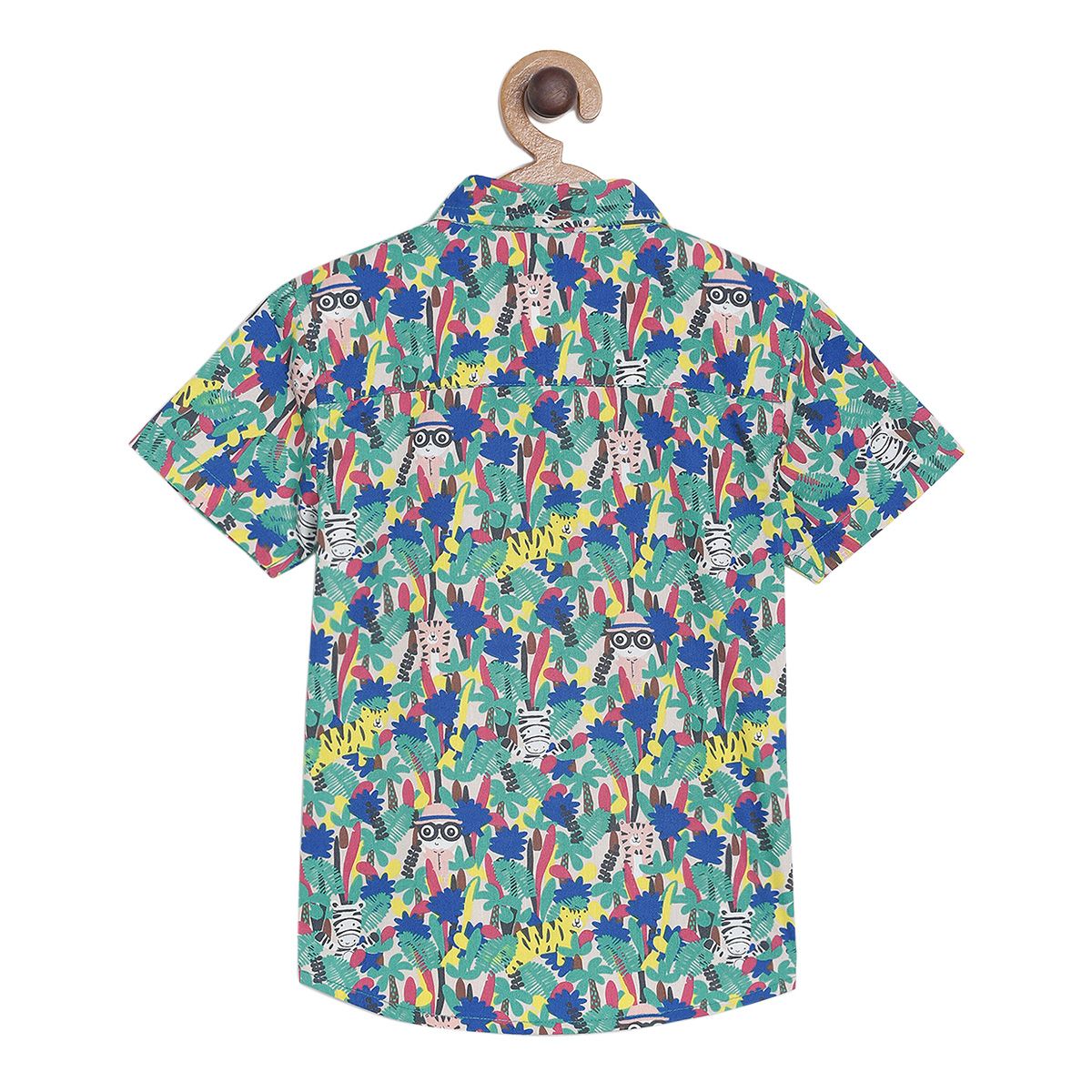 Pack of 1 woven shirt - blue for 3-6 Months