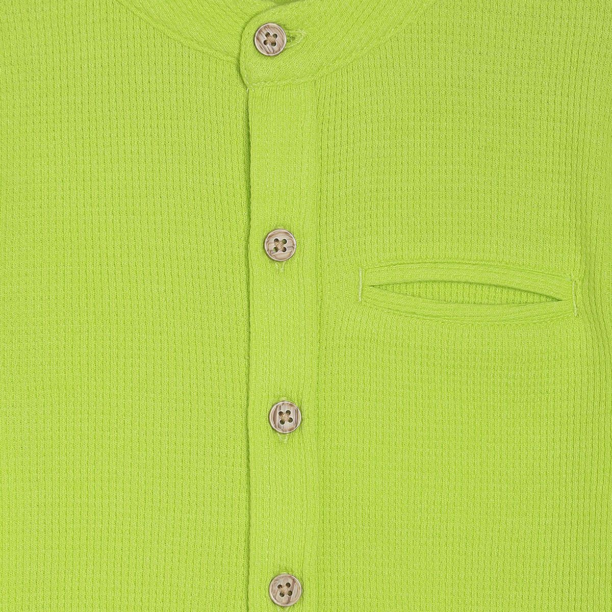 Pack of 1 shirt - neon green for 3-6 Months