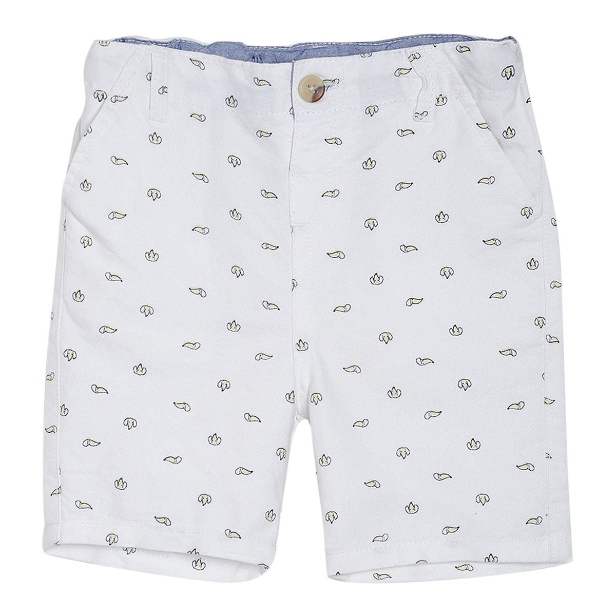Pack of 1 woven shorts - cream for 3-6 Months