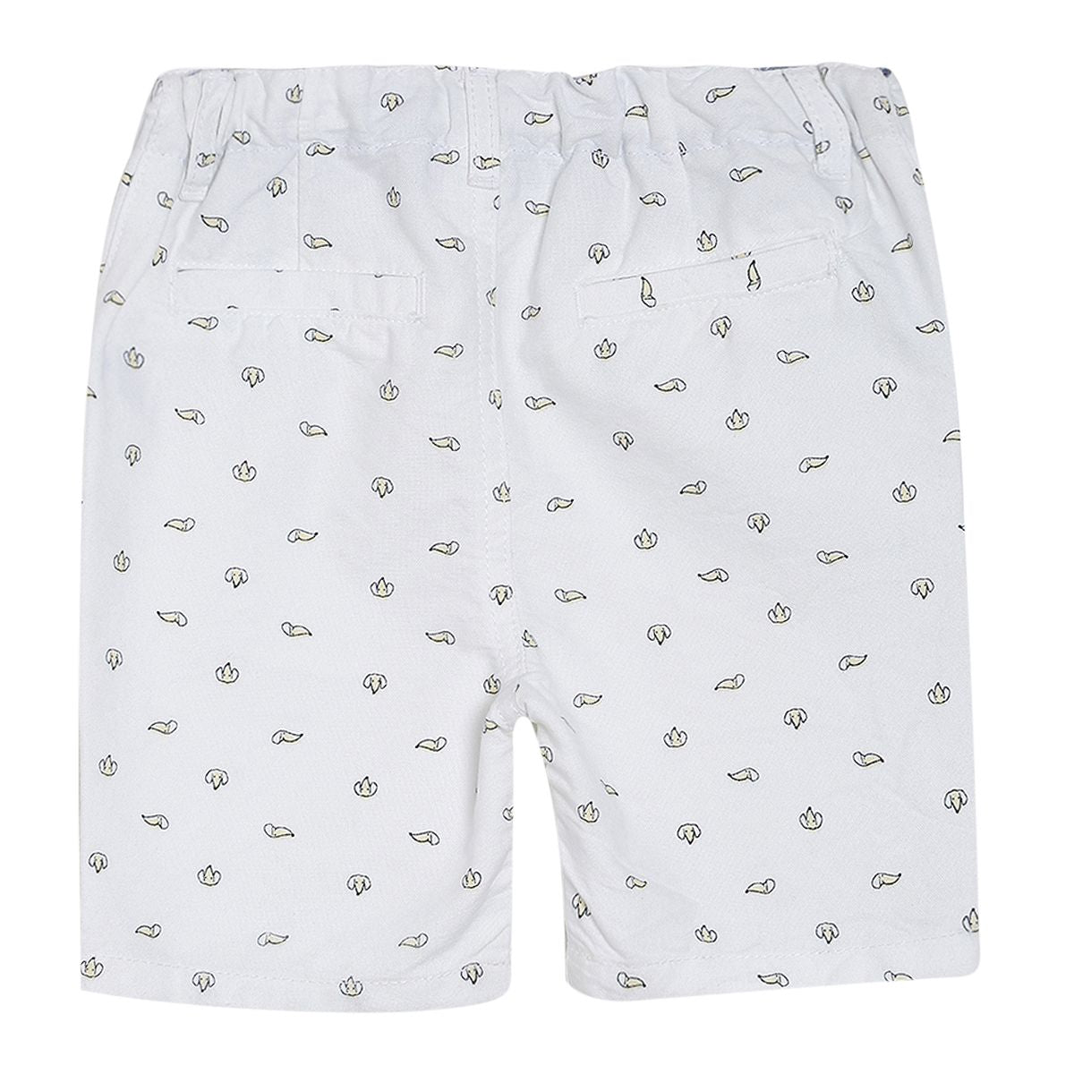 Pack of 1 woven shorts - cream for 3-6 Months
