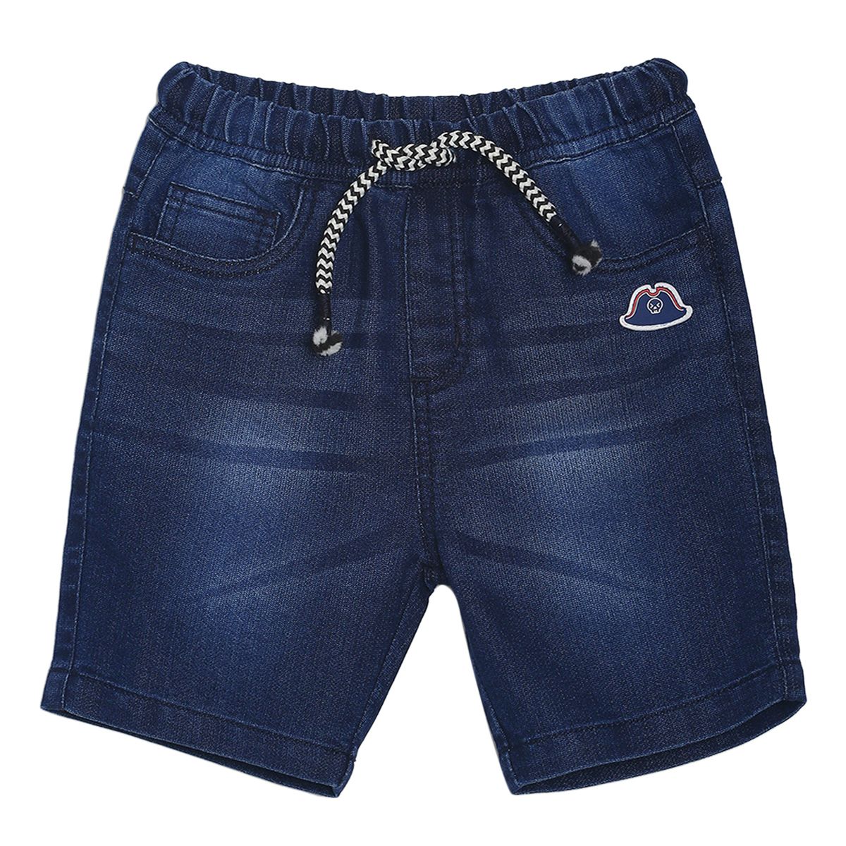 Pack of 1 denim shorts - denim blue for 3-6 Months