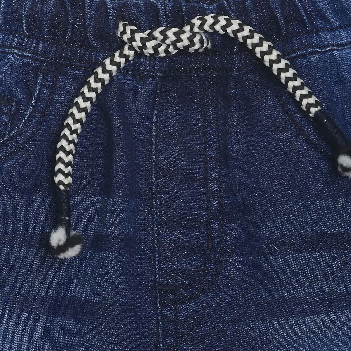 Pack of 1 denim shorts - denim blue for 3-6 Months