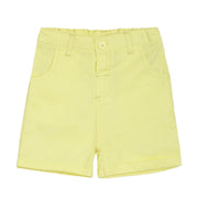 Pack of 1 woven shorts - yellow for 3-6 Months