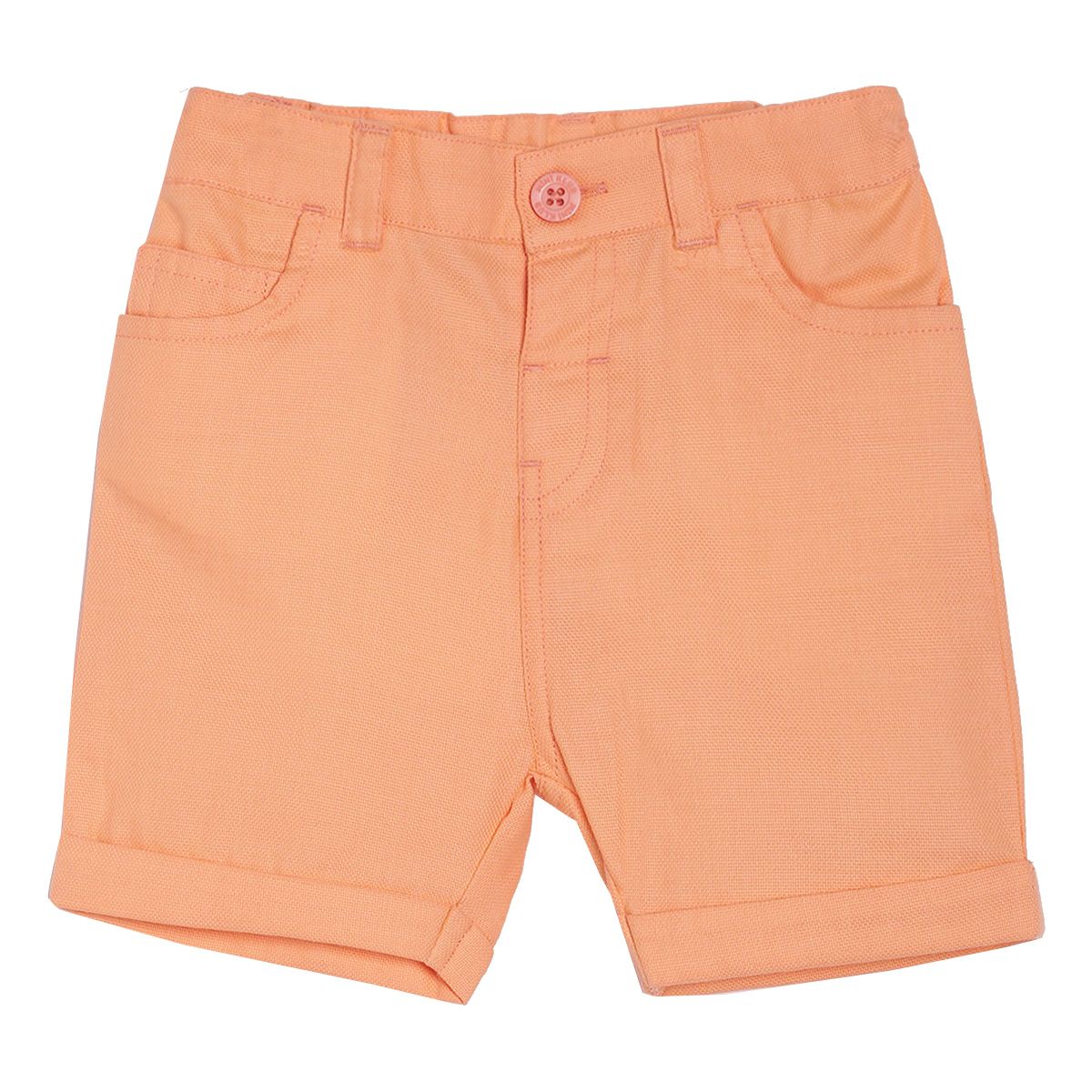 Pack of 4 top and bottom set - white & light coral for 3-6 Months