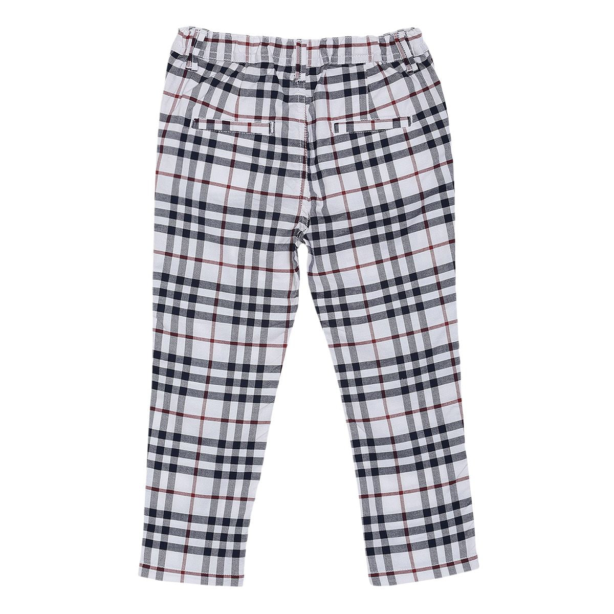 Pack of 2 shirt and woven pant - white & dark blue for 3-6 Months