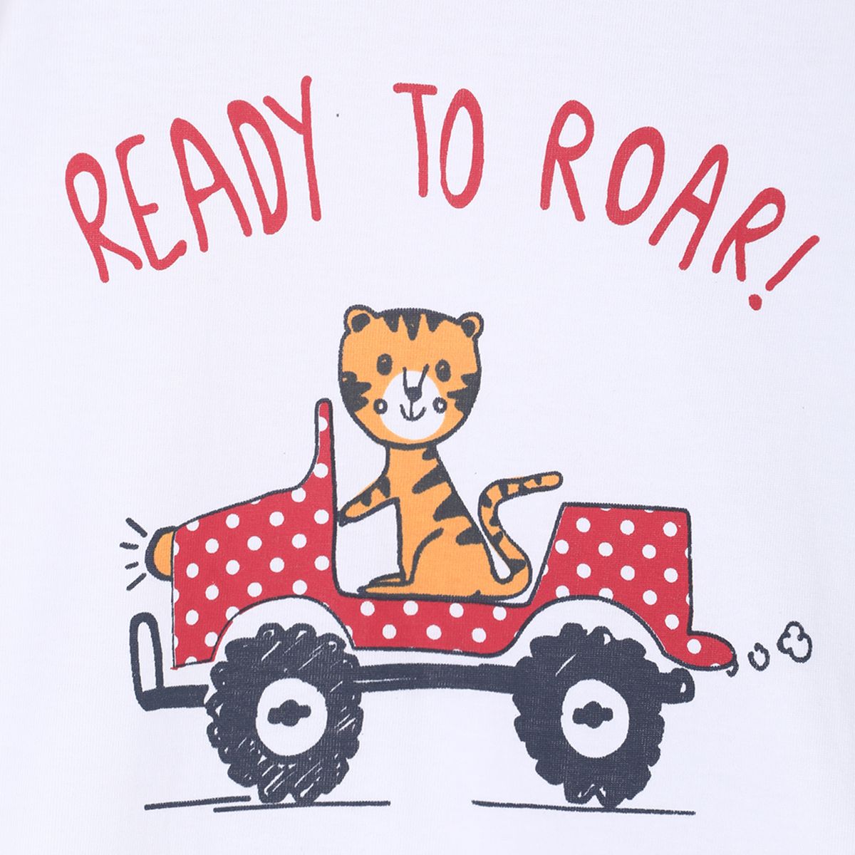Pack of 1 t-shirt - red for 3-6 Months