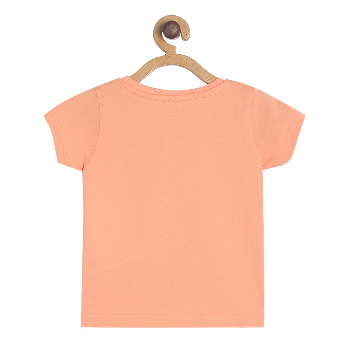 Pack of 1 t-shirt - peach for 3-6 Months