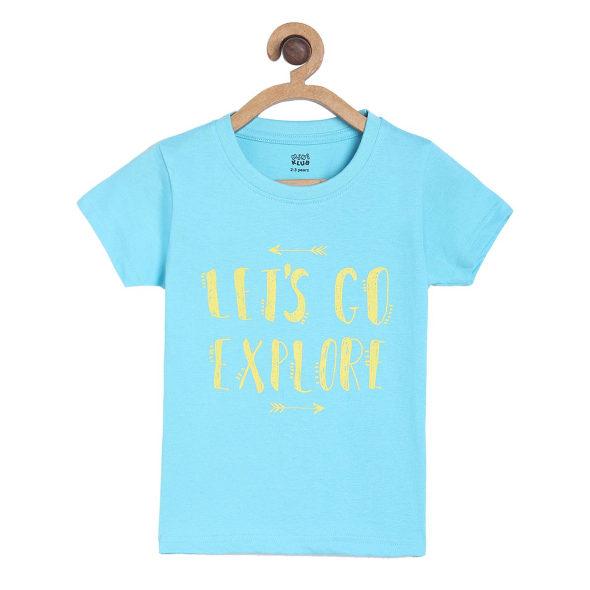 Pack of 1 t-shirt - aqua blue for 3-6 Months