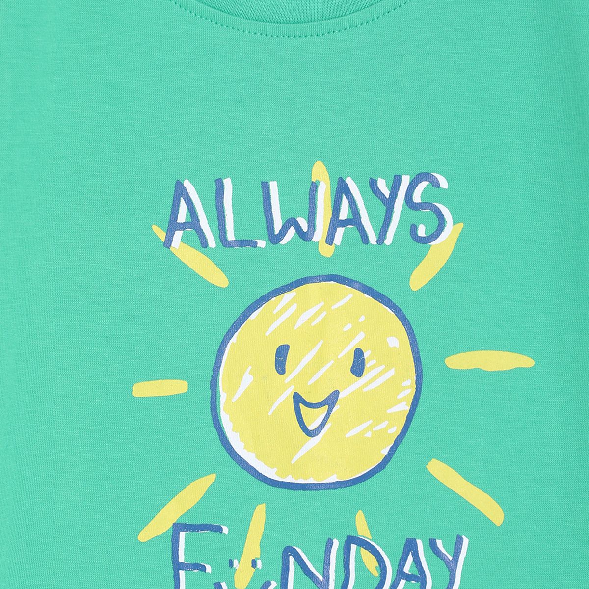 Boys Green T-Shirt