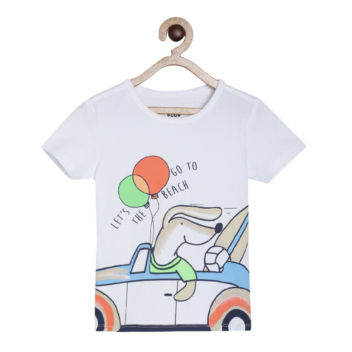 Pack of 1 t-shirt - white for 3-6 Months