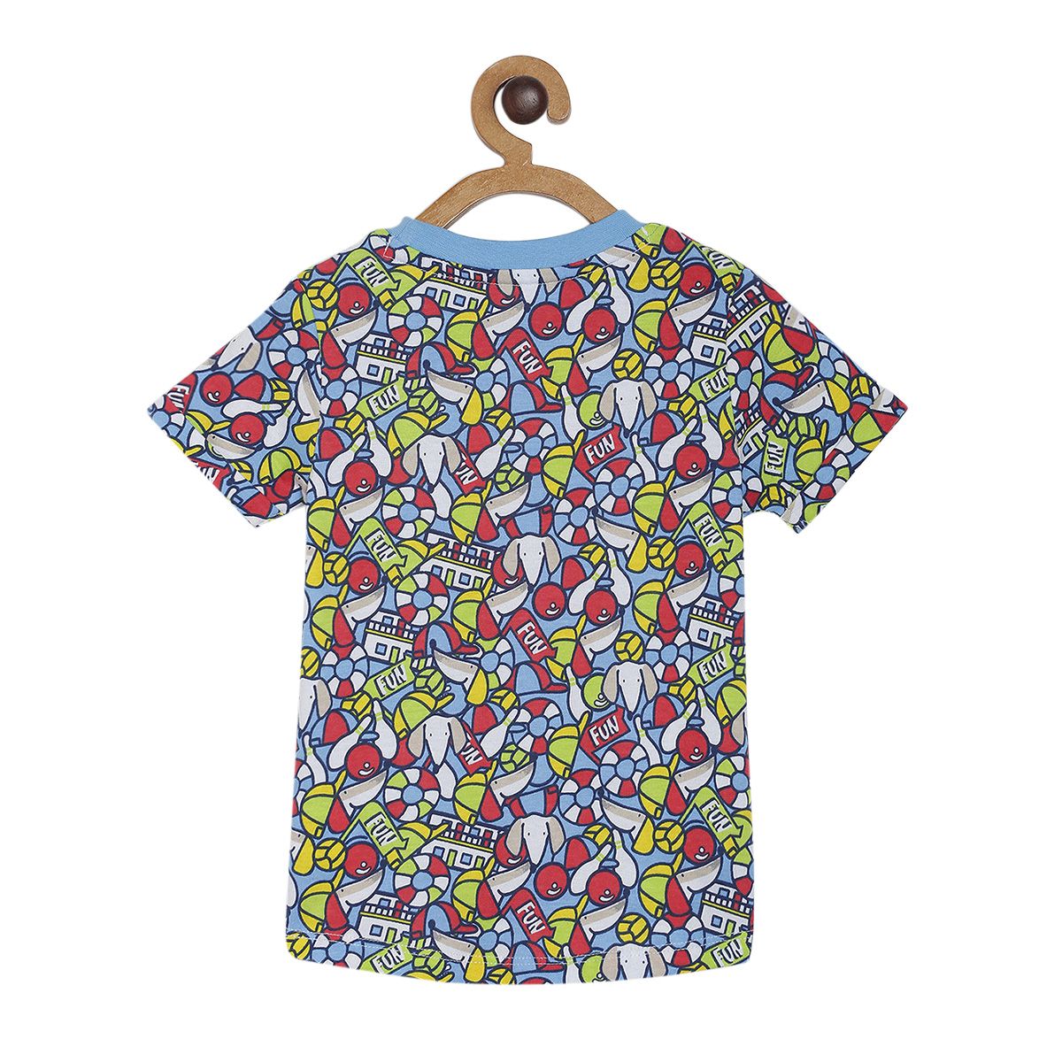 Pack of 1 t-shirt - dark blue  & dark blue for 3-6 Months