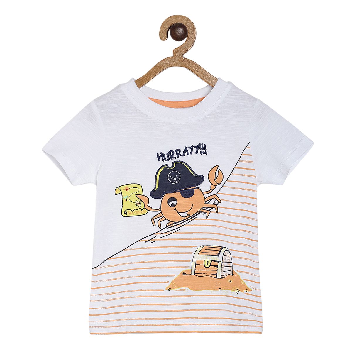 Pack of 1 t-shirt - white for 3-6 Months