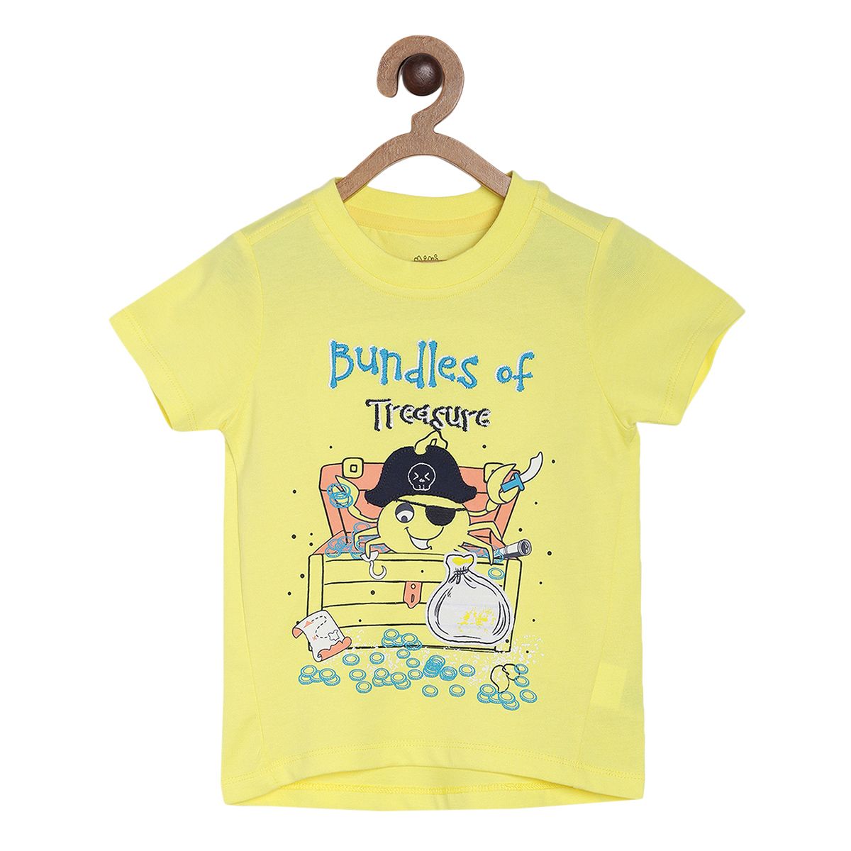 Pack of 1 t-shirt - yellow for 3-6 Months