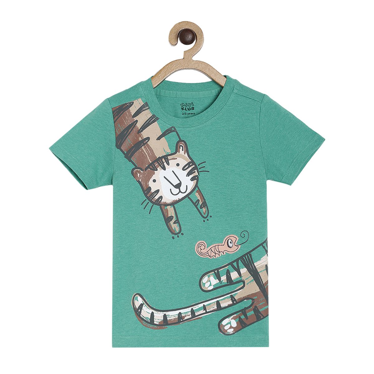 Pack of 1 t-shirt - green for 3-6 Months