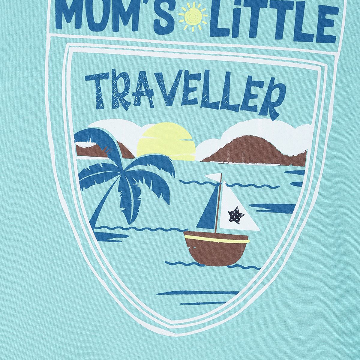 Pack of 1 knit tee - yellow for 3-6 Months