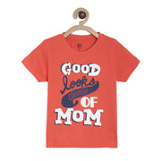 Pack of 1 t-shirt - red for 3-6 Months