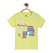 Pack of 1 t-shirt - yellow for 3-6 Months